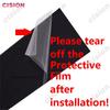 For Nissan Navara NP300 2015- 4x Side Car Door Window Pillar Posts Cover Trim Mirror Effect Glossy Black PC Material Sticker