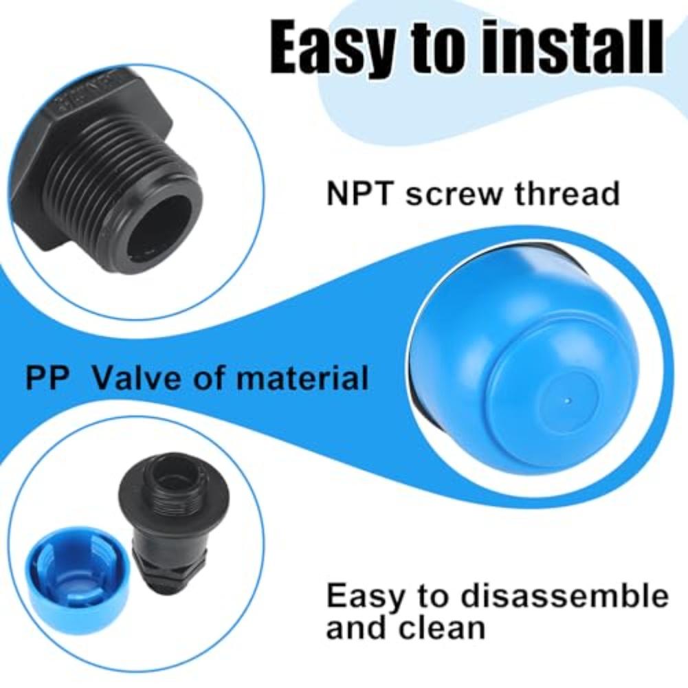 For Water Management Solutions Air Release Valve Irrigation Valve 1 Inch Easy Installation NPT Threading For Drainage Systems