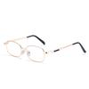 Popular East China Sea genuine crystal simple and stylish full-frame ultra-clear protective crystal reading glasses