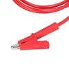   Clip Test  s Banana Plug Wire Cable Flexible for Electrical Testing J.70035‑1 4mm