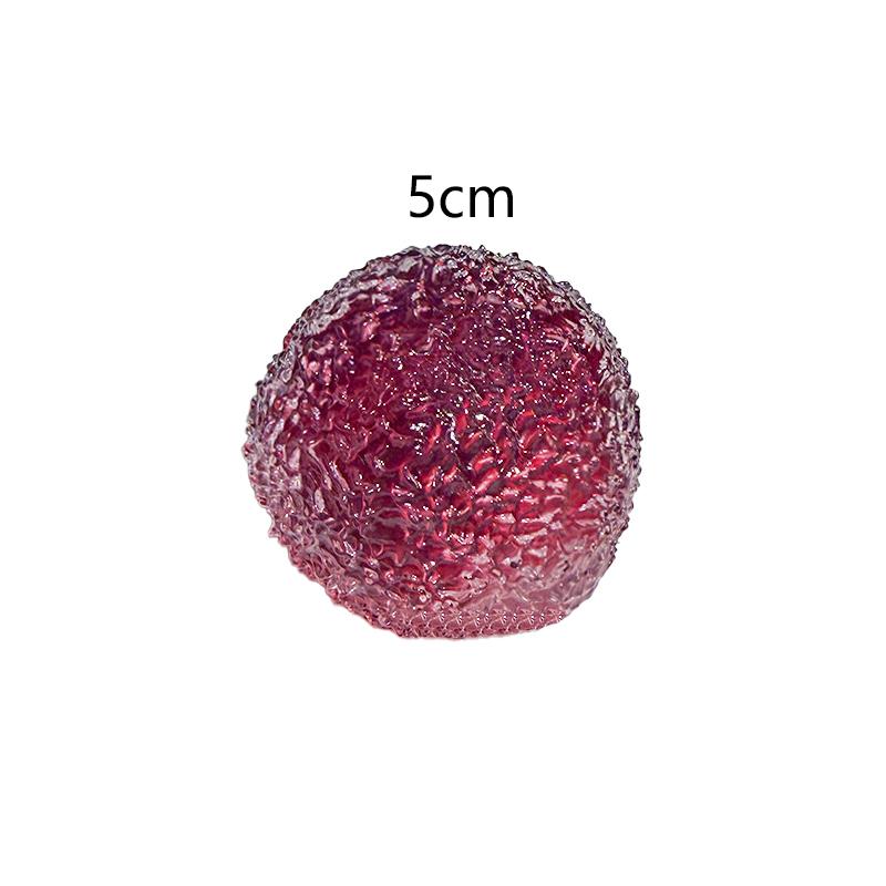 Squishy Ice Ball Maltose Fidgets Toy Super Soft Pink hi Slow-rebound Squeeze Toy Anti-Stress Toy for Adults Hand Exercise