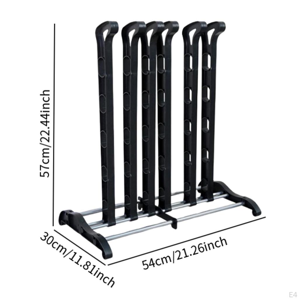 Boot Organizer Storage Rack Metal Heavy Duty Frame for Dorm Room