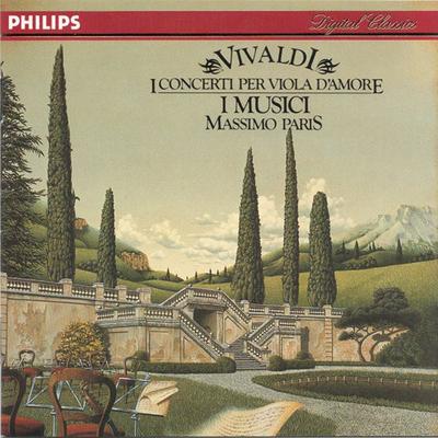 CD VIVALDI, PARIS; I MUSICI - Vivaldi:Viola D'amore Konzert 4220512 Philips Digital 1988 Japan Obi Klassisch