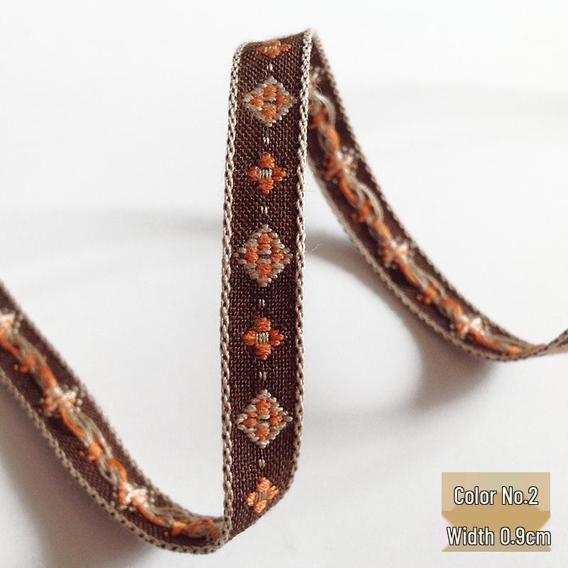 Ethnic Lace Trim Accessories for Clothing & Headdress Decoration