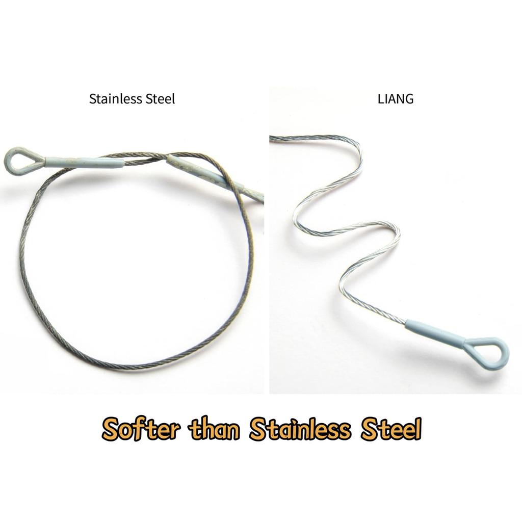 Liang Model Soft Tow X Miniature Non-Scale Cable, 1.2mm 1m, Accessory, LIANG-0450h (Military)