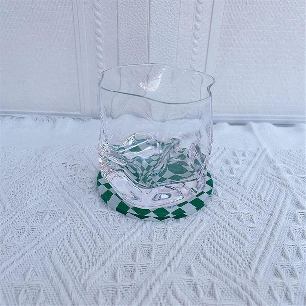 Waterproof Retro Cup Mat Heat Insulation Simple Bowl Pad Durable Drinks Placemat  Table