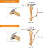 Camping Hammer Portable Tent Awning Stake Nail Puller Heavy Duty Tent Stake Remover Steel Tent
