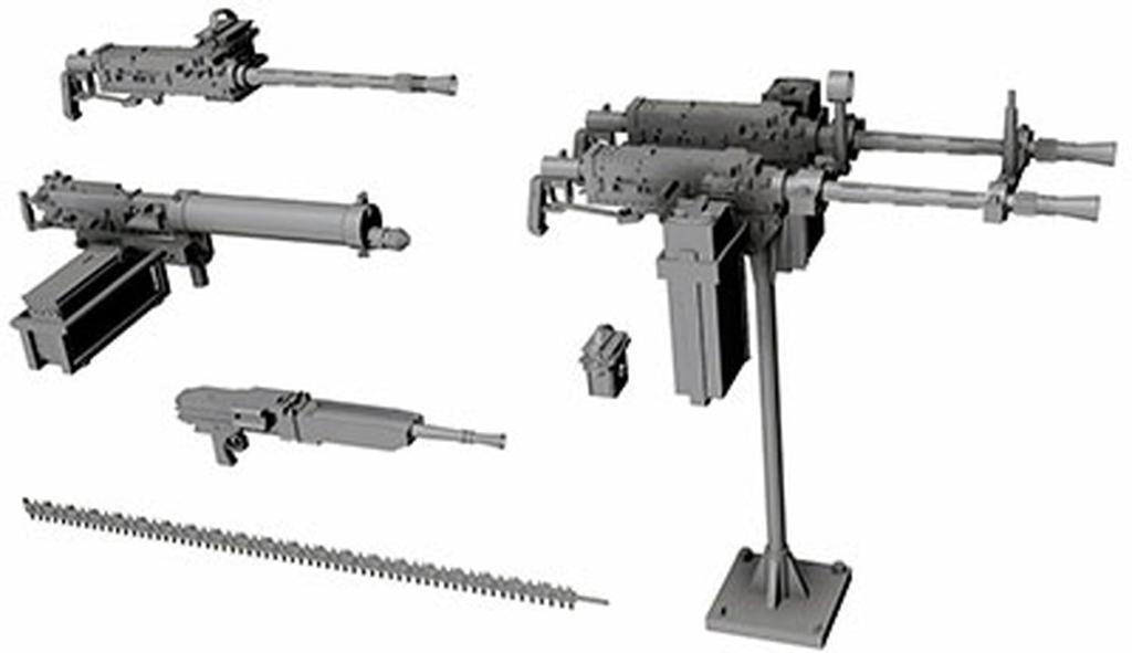 Thunder Model 1/35 British Long Range Desert Group (LRDG) Weapons Set Vol. 2 Resin Kit TBF3507 (Military)