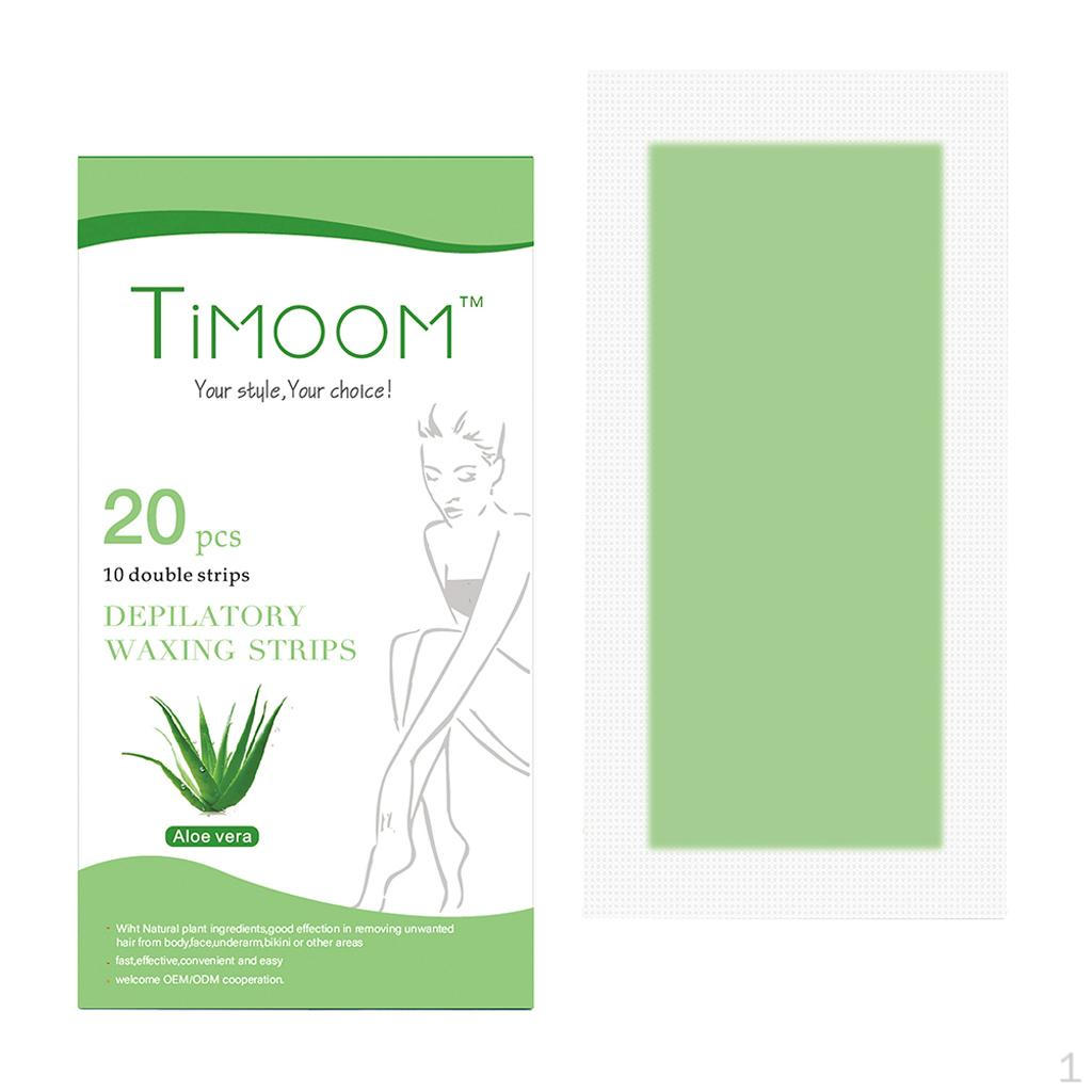 20 шт. Депиляторы Двойной ing Aloe