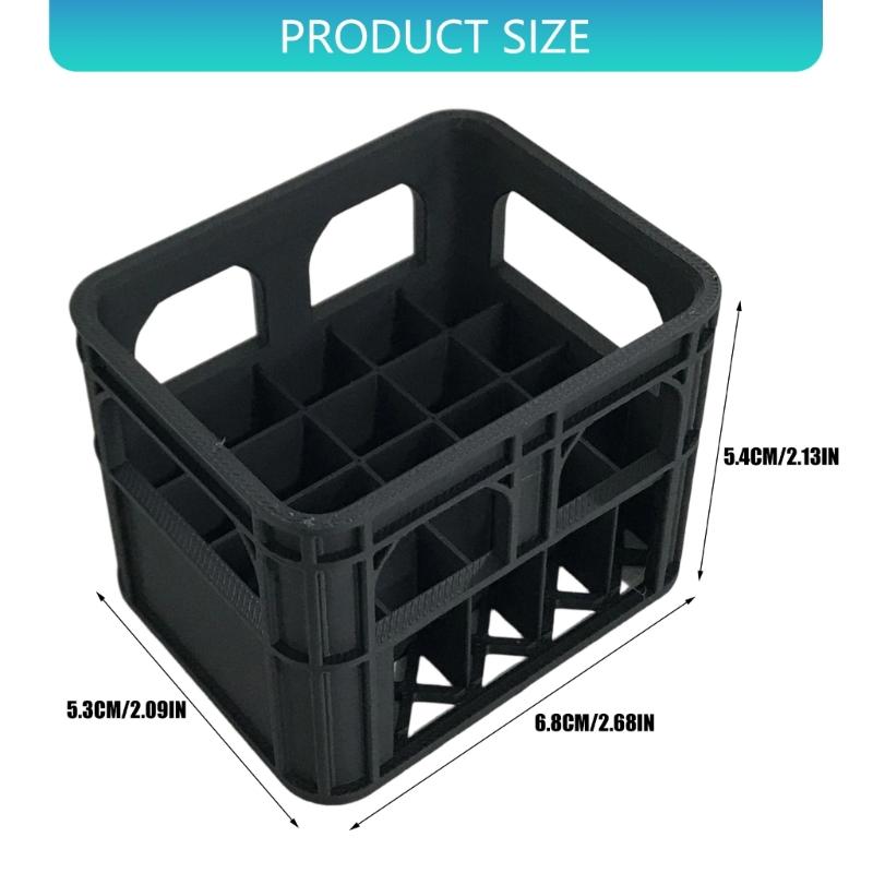 Efficient Battery Storage Box for 3A Cells Holder Stackable Clear Plastic Case with Multiple Dividers for Convenience
