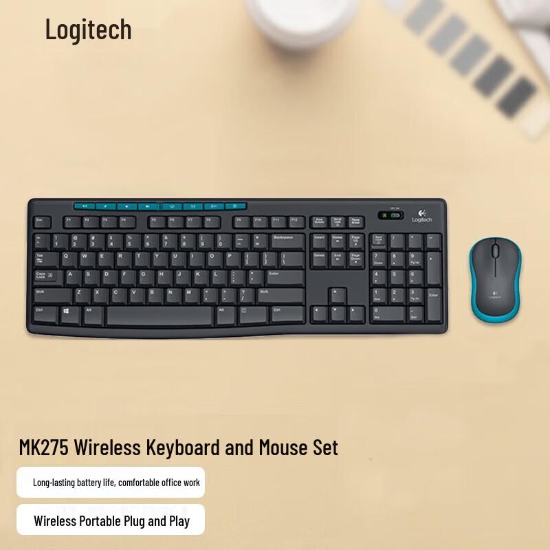 Logitech MK275 Wireless Keyboard and Mouse Combo