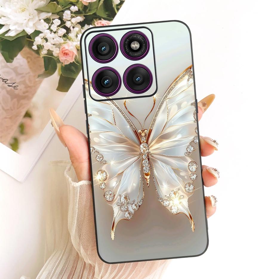 For Motorola Edge 60 Fusion Case Edge60 S Luxury Candy Painted Cover Soft Silicone Case For Motorola Edge 60 Pro Edge60 5G Shell