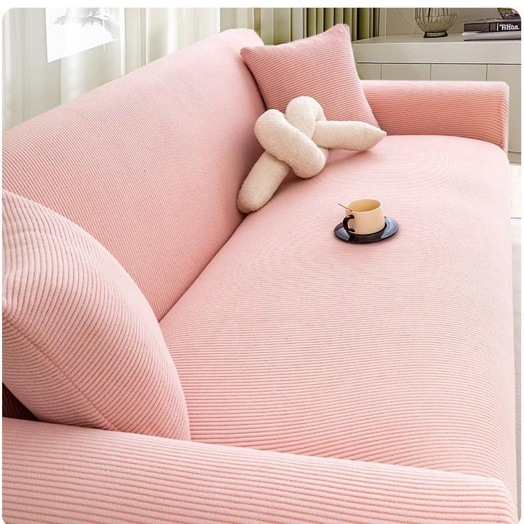 

Corduroy Sofa Cover All Inclusive New All Season Anti Cat Scratch Protective Cover 90-140cm