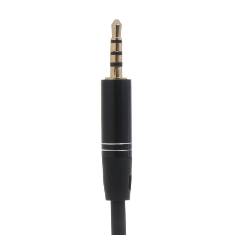 2.5mm To 2.5mm Audio Cable Jack Male To Male 2.5mm Jack Male Stereo Audio Aux Coiled Cord TRRS 2.5mm To 2.5mm Connector