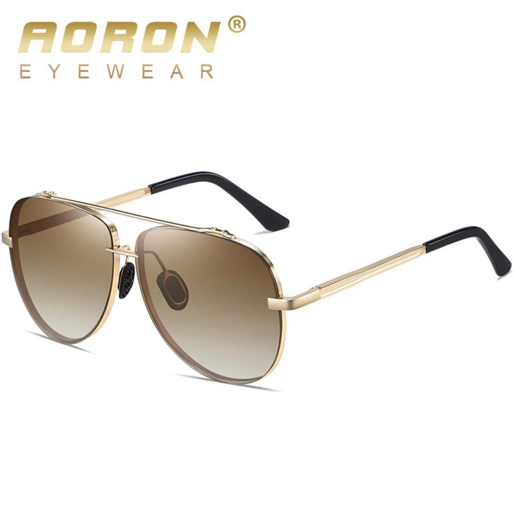 aoron Men's and Women's Polarized Sunglasses, Large-frame Toad Glasses, Sunglasses, Night Vision Driver's Driving Glasses