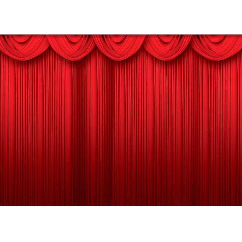 Czerwona kurtyna teatralna, tło imprezowe, światło sceniczne, sklep, urodziny, ślub, fotografia imprezowa, dekoracja tła, studio fotograficzne