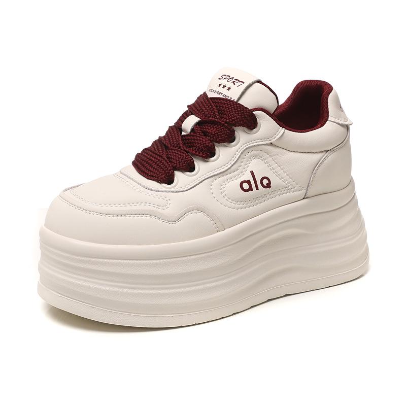 HY9886 Pantofi Sport cu Platformă tip Skate pentru Femei cu Talpă Moale și Tocuri Ascunse - Colecția Toamnă 2025