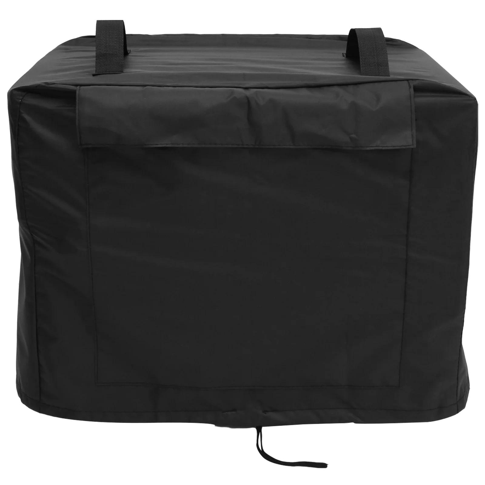 

Kitchen Dust Cover Meat Slicer Cover 420D Oxford Cloth Cover with Pocket New Waterproof Resistant Protective Cover for Cookware чорний