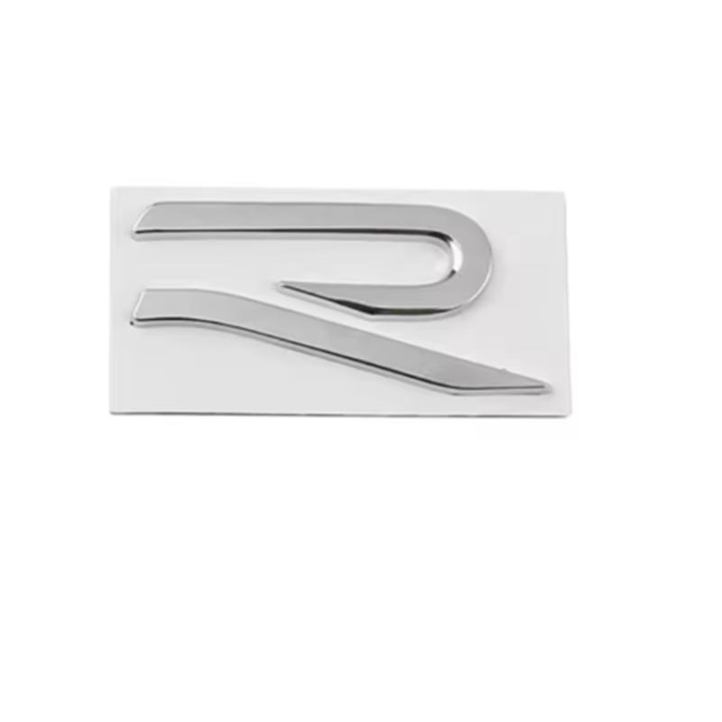 AABLC1 Metal Car Decals for Volkswagen VW R Line Golf 8 Beetle Scirocco Passat Sharan Tiguan Jetta Trunk Sticker Fender Side Badge
