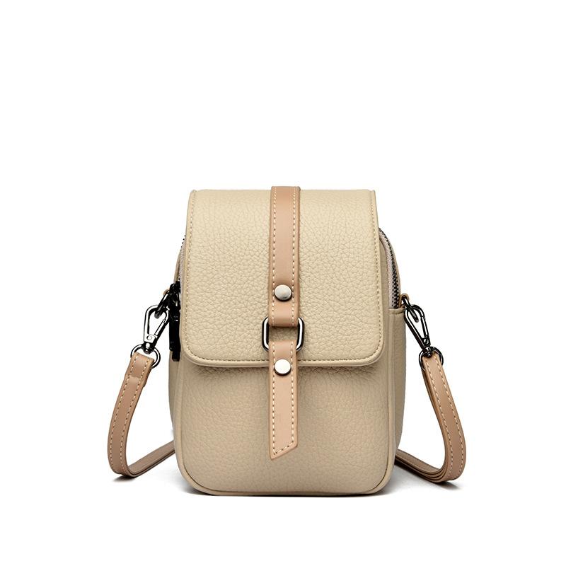 Bag Lady 2025 Summer New Foreign Style Versatile Change Bag Double Capacity Small Satchel Mobile Phone Messenger Bag