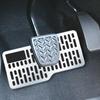 Car Foot Mat Driver Truck Floor Mat Wear-Resistant Stainless Metal Brake Plate Anti-Slip Pedal For Women Automotive Road Trip