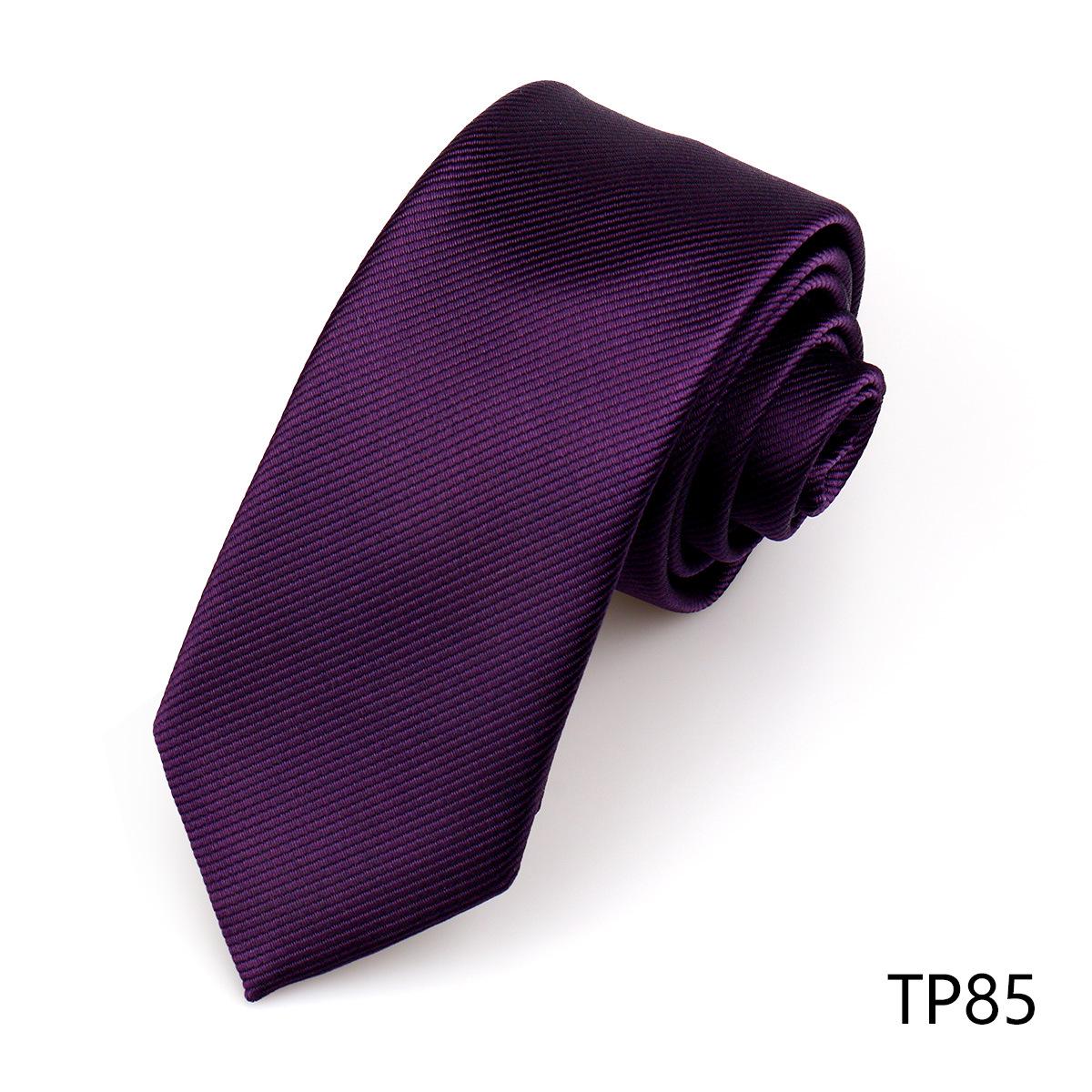 Premium Men s Waterproof Striped Tie - Silk Polyester, 6cm, Handmade, Black/Red/White
