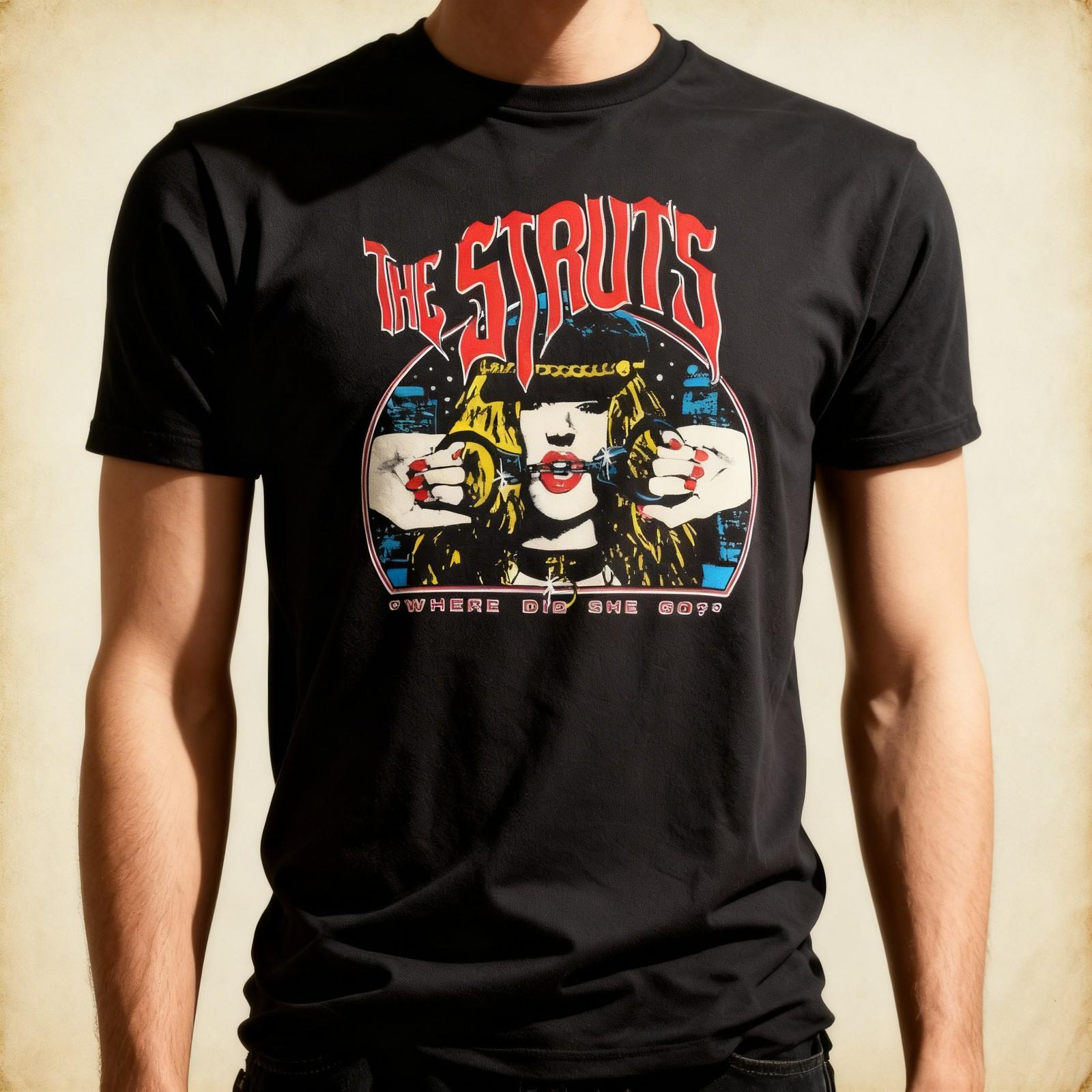 THE STRUTS HEELS GRAPHIC T SHIRT Unisex T-Shirt L