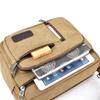 New large-capacity messenger bag men's sports travel going out shoulder bag casual multi-layer canvas bag toolkit