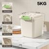 5/10/15Kg Rice Container Rice Storage Box Sealed Cereal Dispenser Insect Proof Pet Food Container Kitchen Organizer