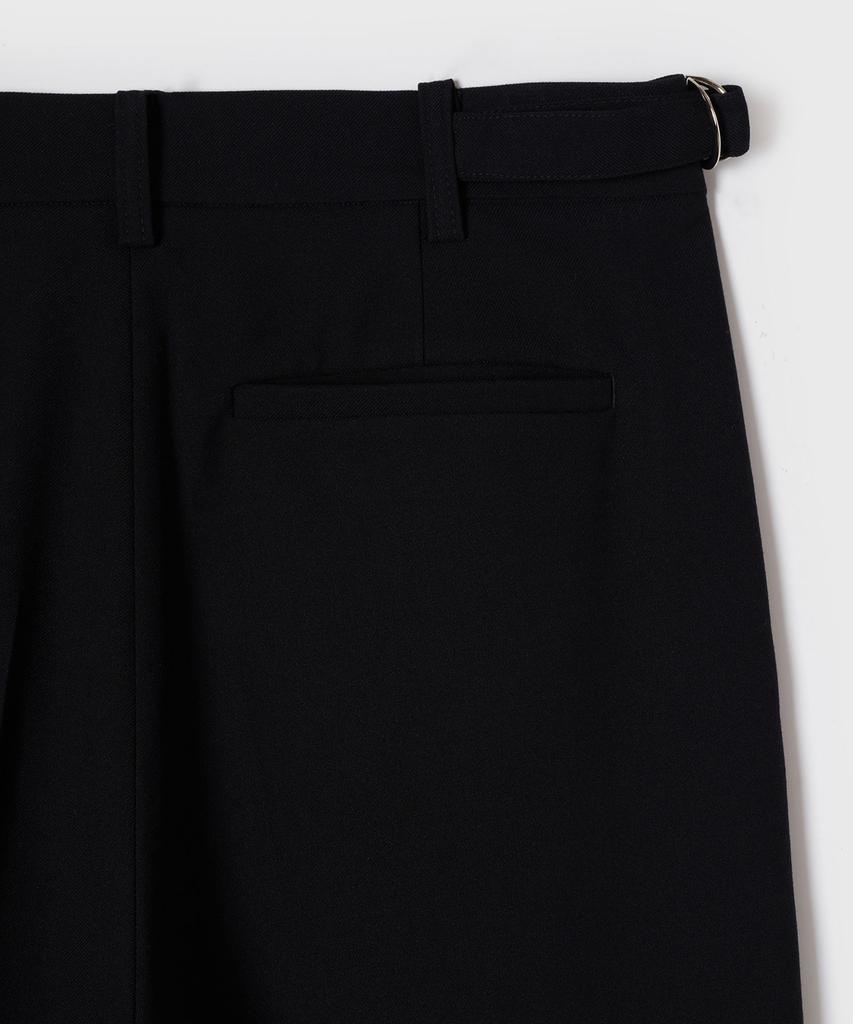 Yunse Wide Wool Pants (Black)