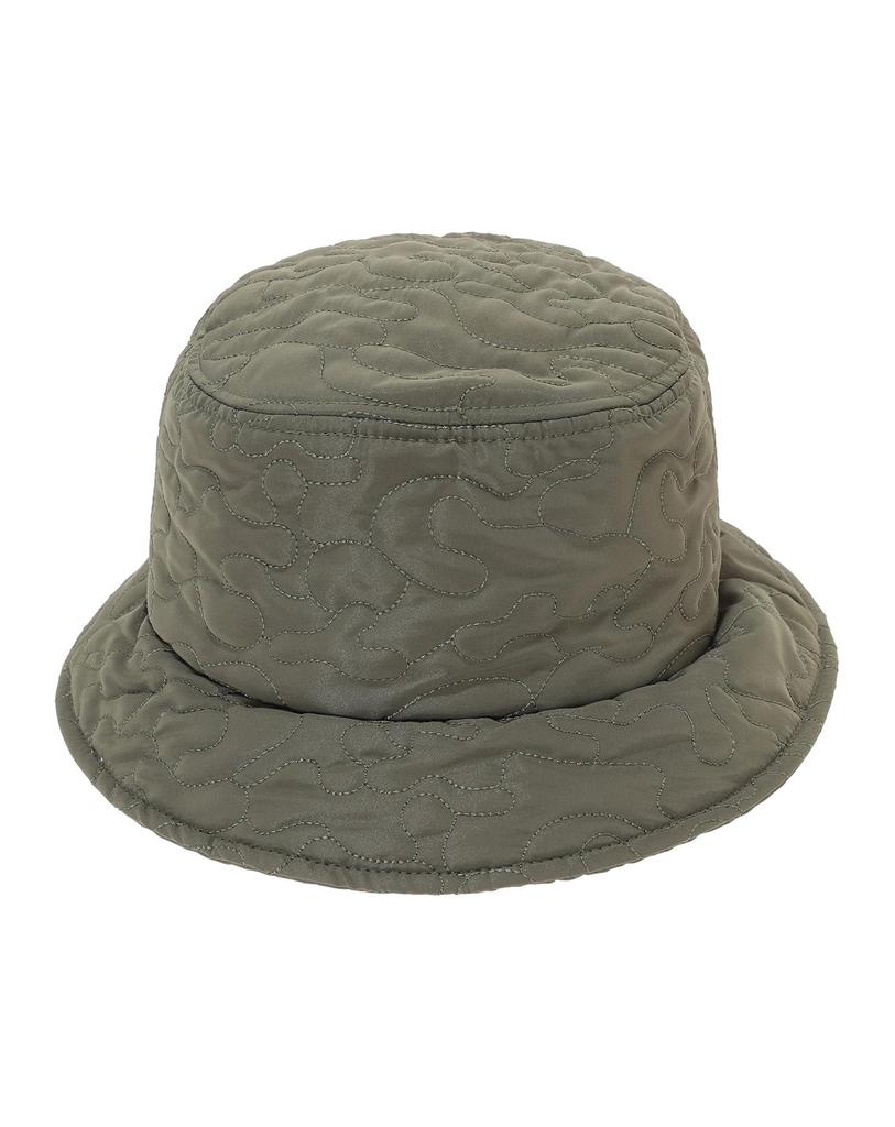 [TravisMathew] Women's Warm Bucket Hat (Quilted Pattern, with Slip-on: Stretchable)  Golf Hat  7AK920 Dark Olive OS