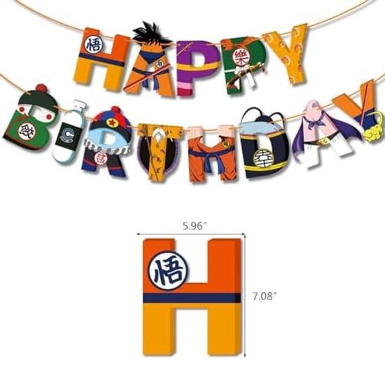 32-piece set Dragon Ball birthday decorations balloon balloons happy garland character childrens decoration party