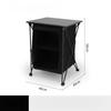 Outdoor Camping Foldable Storage Cabinet Portable Multifunctional Aluminum Alloy Dual‑use Table‑cabinet For Camping