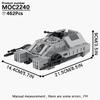 MOOXI Most Complete Space War Tank Personnel Carriers Adult Building Blocks Set MOC Brick Model Kit DIY Diorama Toy For Boy Gift