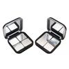 NEW Empty Square Makeup Palette Magnetic Suction With Mirror Eyeshadow Blush Matte Black Box With Pan Cosmetic Blush Container
