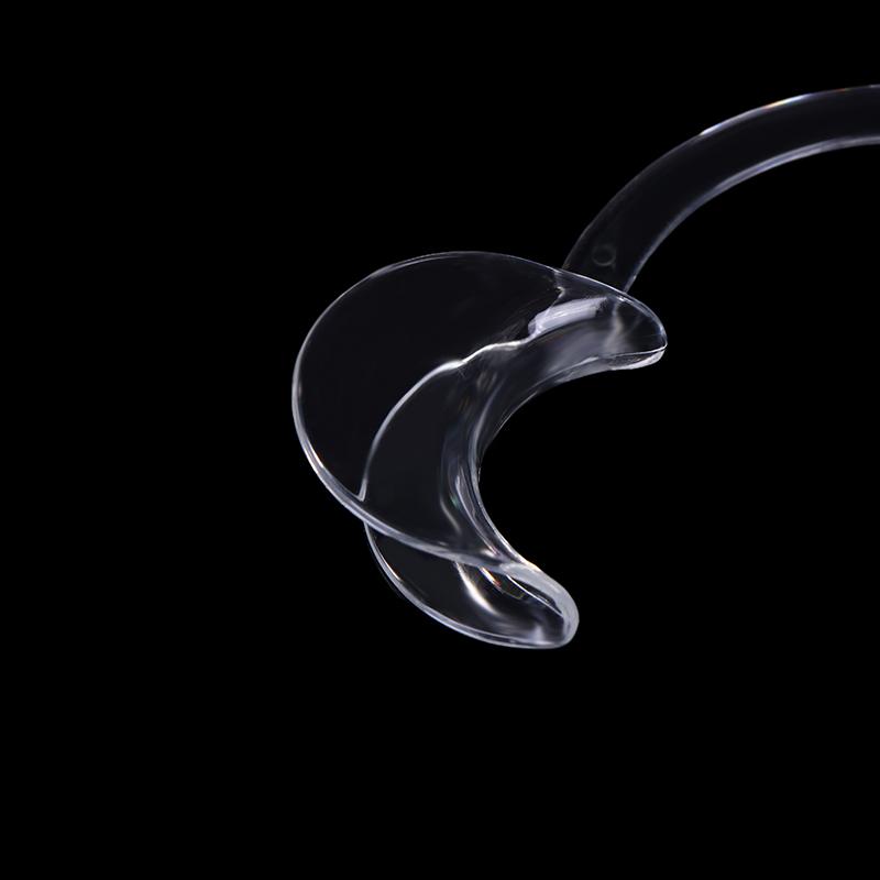 5Pcs Transparent Dental C-Shape Plastic Cheek Retractor Lip Mouth Opener Intraoral Dentist Orthodontic Tool For Tooth Whitening