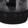 Colorful Glass Speaker Portable Stereo Sound Wireless Bluetooth Speaker with 3 Light Modes for Home Outdoors Travel