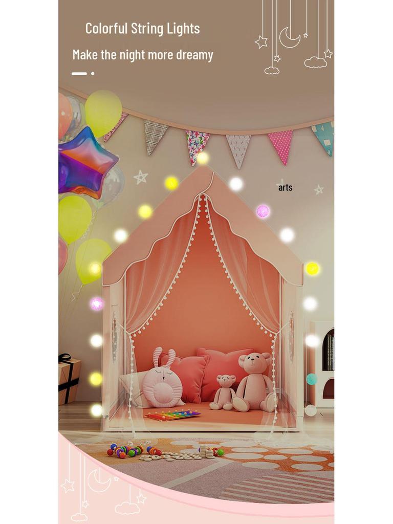 Kids' Indoor Princess Castle Tent Toy - Dream Playhouse for Girls & Boys