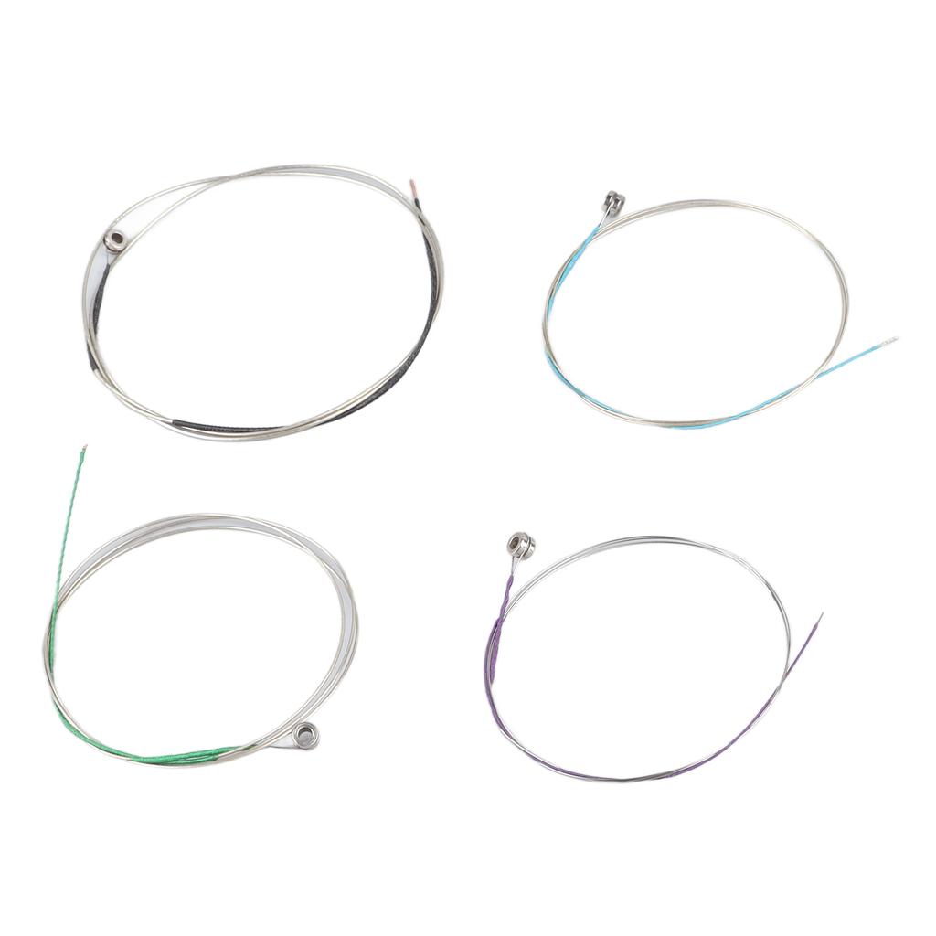 4Pcs Violin String Steel Wire G D A E Clear Full Voice Professional Violin String Set for Replacement