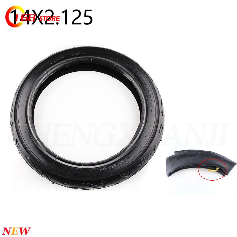 For Electric Scooters and e-Bike 14*2.125 tire  inner  outer tires Thick and durable high-quality