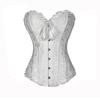 Palace Shapewear Strapless Waist Slimming Sexy Jacquard Corset Dress Wear Tight Fishbone Bra