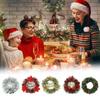 250mm Round Garland H-anging Ornament Wreath Decoration Christmas Decor Xmas Tree Ornaments