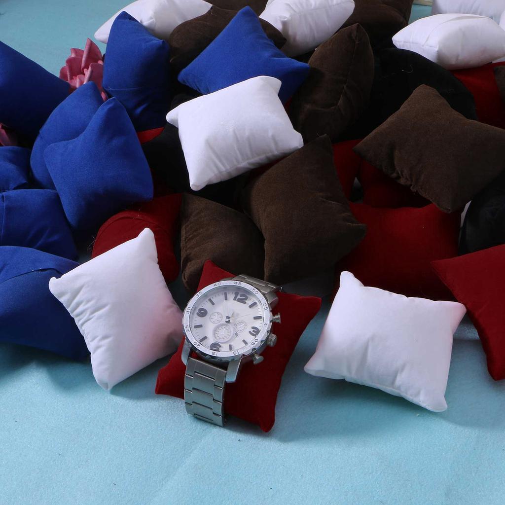 10 Pieces High-end Watch Pillow Small Pillow Core Plug Cotton Small Pillow Bag Wholesale Bracelet Display Cushion