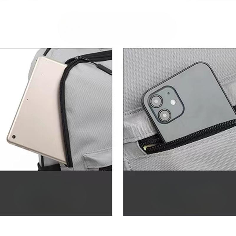 1PC Large Capacity College Student Schoolbag Outdoor Travel Travel Backpack Men's Multi-functional Business Backpack