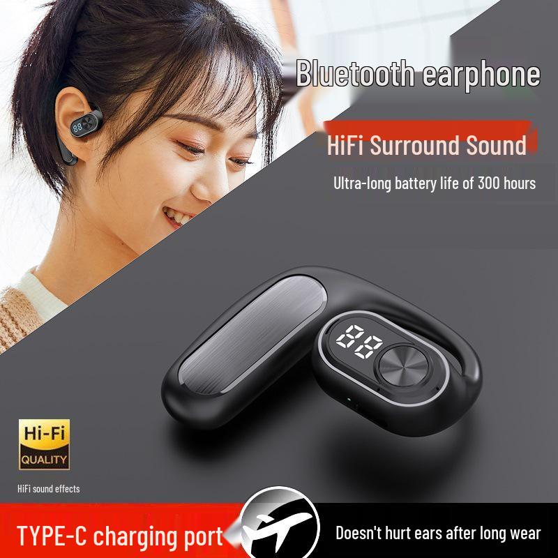 M35 Open-Ear Bluetooth Sports Headphones with Noise-Cancelling and Call Features