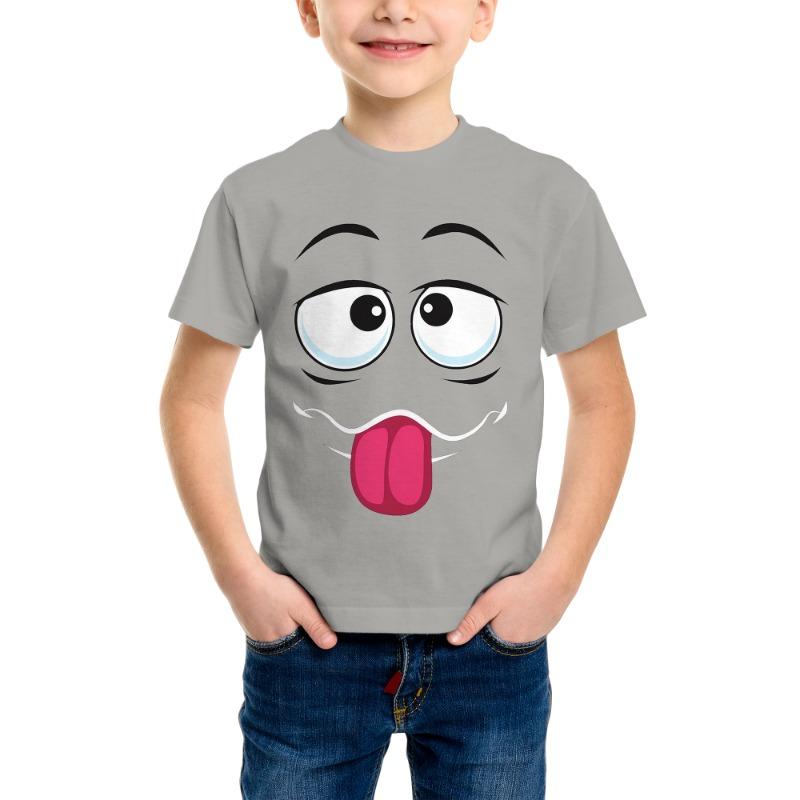 

Boys Summer Game Printed T-Shirt Cool Gamer Pattern Casual 160