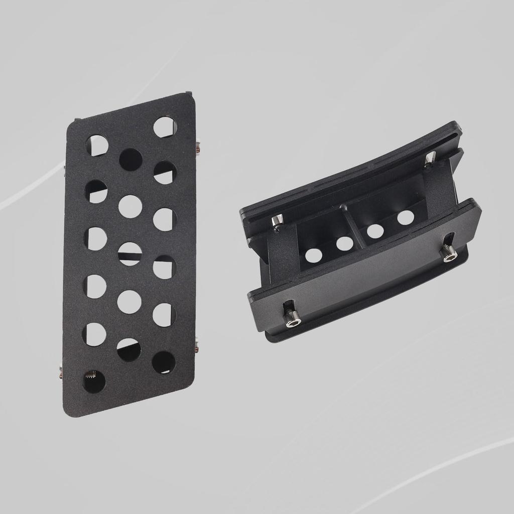 Motikvans Wrangler Accelerator Pedal Anti-Slip Accelerator Raised Pedal Raised Foot Restless Pedal Fits Wrangler JK 2007‑2017 Models Wrangler JK