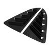 1Pair Side Window Louver Cover Protective Stylish Rugged Window Triangular Shutters Trim For Mk5 6R