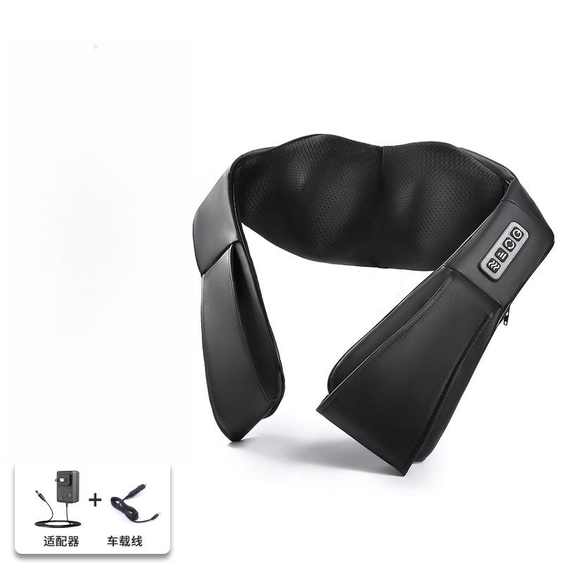 

Электрическая массажная шаль для талии с инфракрасным нагревом, имитирующая разминание руками, автомобильный многофункциональный физиотерапевтический прибор для шейно-трапециевидной области British