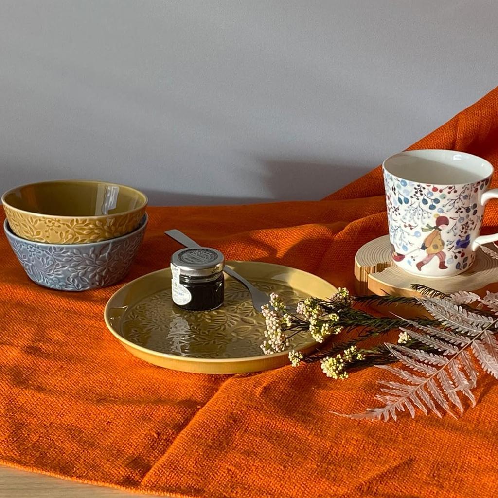 NARUMI Anna Emilia Seasons Greetings Winter Gift Mug, 340cc, Scenery, Cute, Stylish, Large, Gift, Microwave-safe, Dishwasher-safe, Boxed, 51943-2923P